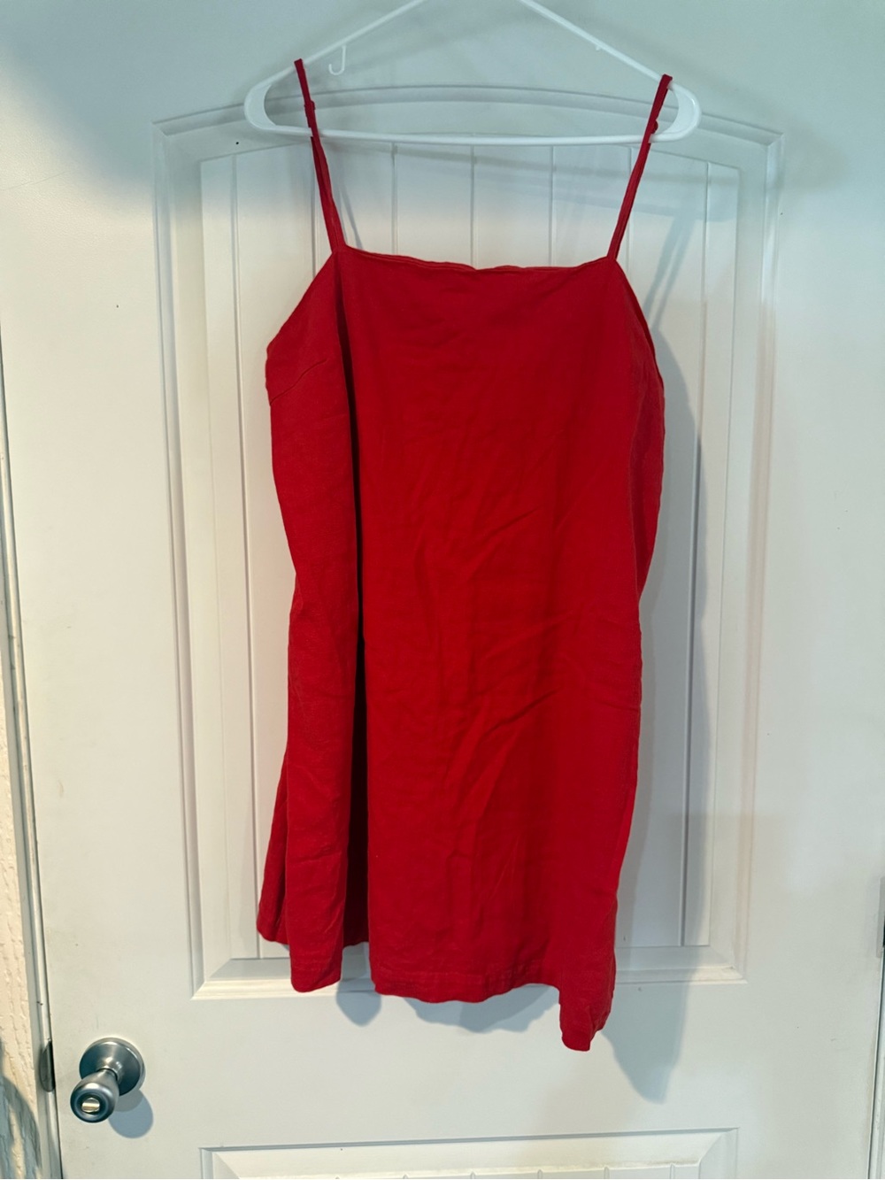 a new day Red Tank Top